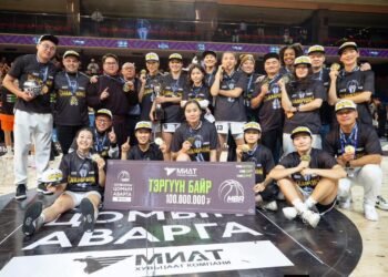 “Улаанбаатар Амазонс” баг Үндэсний дээд лигийн аварга боллоо