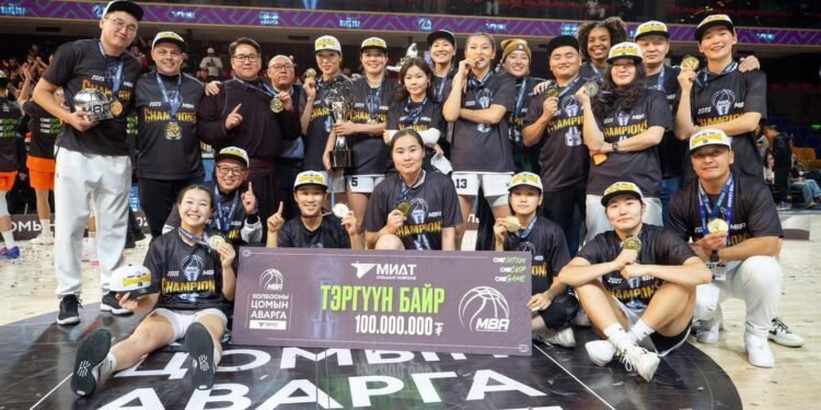 “Улаанбаатар Амазонс” баг Үндэсний дээд лигийн аварга боллоо